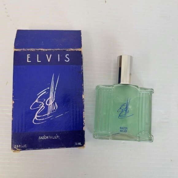Elvis Presley Other - Vintage Elvis Presley Razor Relief Aftershave & second bottle EDC collectors